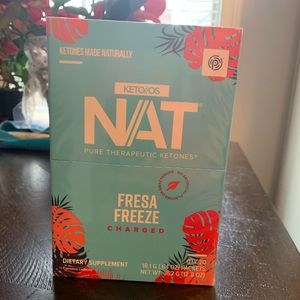 Pruvit KETO//OS NAT Fresa Freeze Charged. 20 Servings New